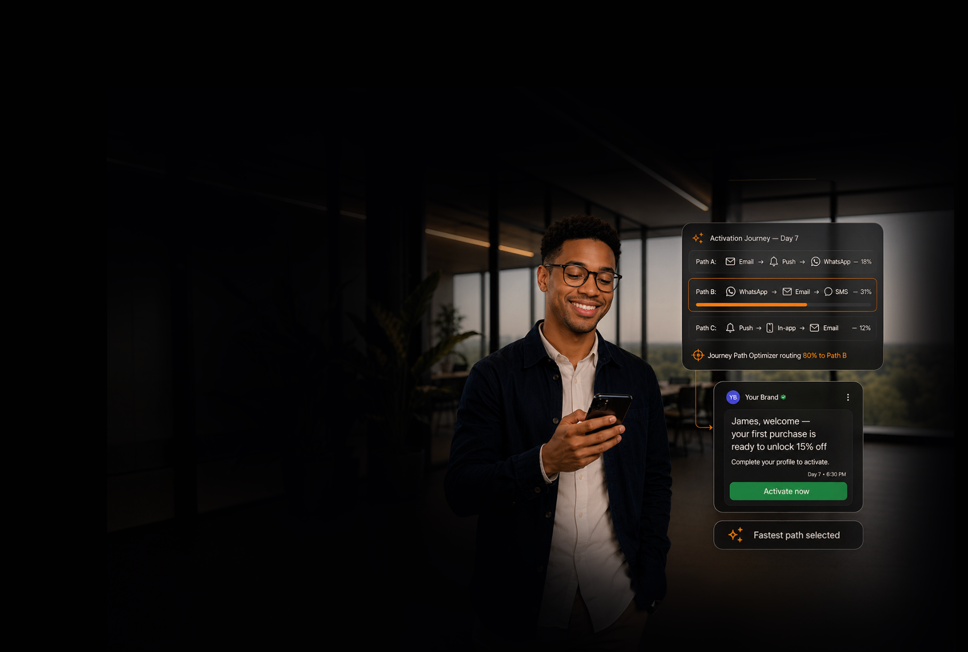 Activate more new customers faster